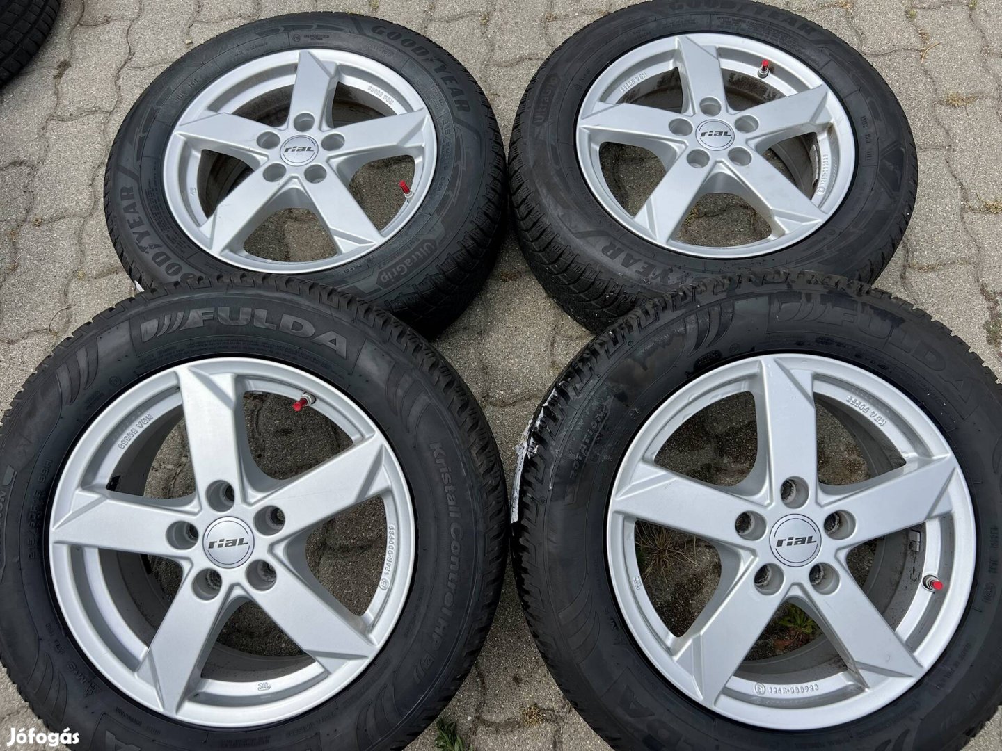 Volvo ford alufelni 16" Téli 2024! V60 s80 mondeo felni 16"