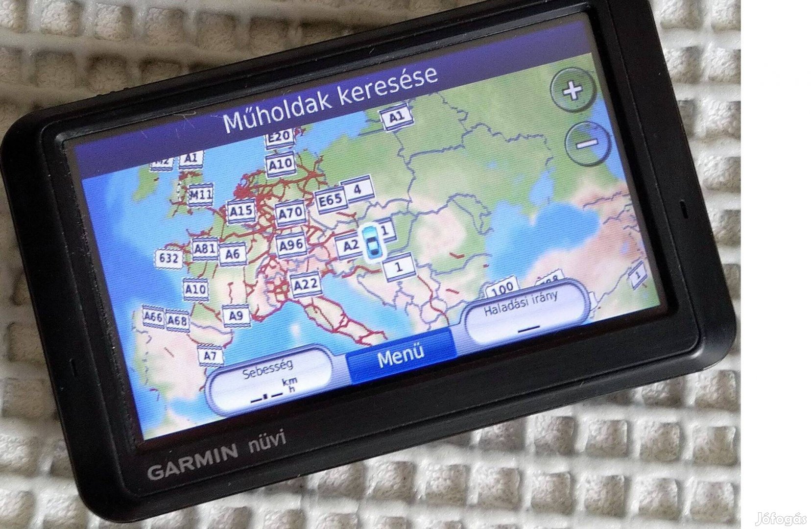 Volvo gyári OEM navigáció - Garmin nüvi 765 4.3" 4GB GPS 2024 Európa