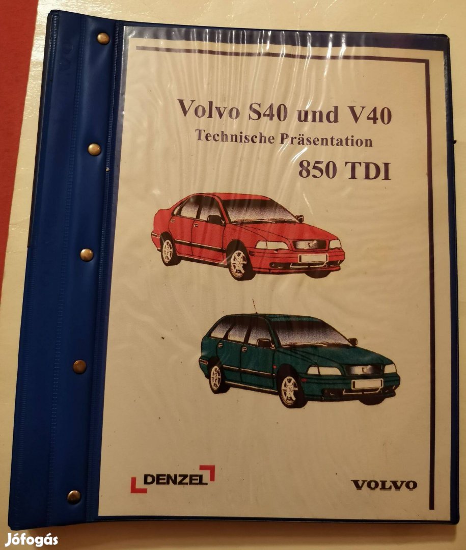 Volvo kezelési könyvek. 2db. Német nyelvű