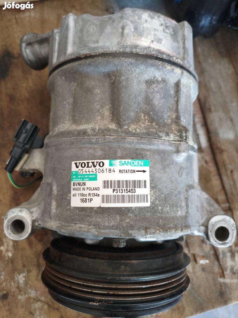 Volvo klíma kompresszor P31315453  3 PK