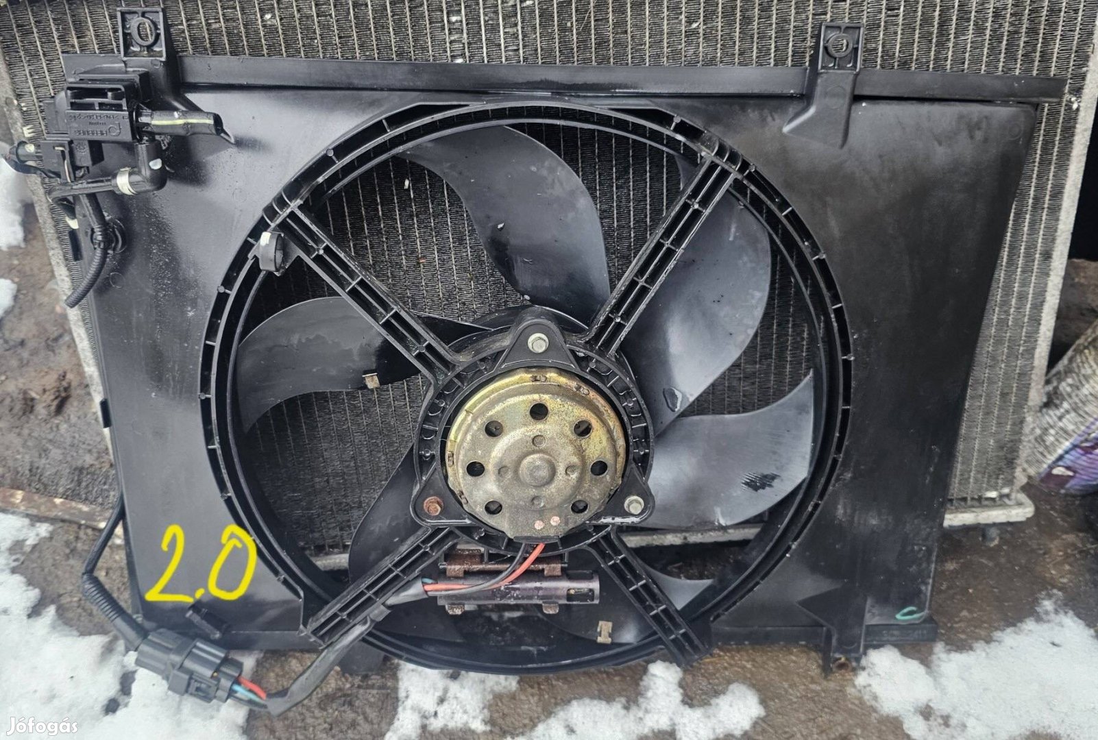 Volvo s40 2.0 benzines klimás hütöventilátor 12000