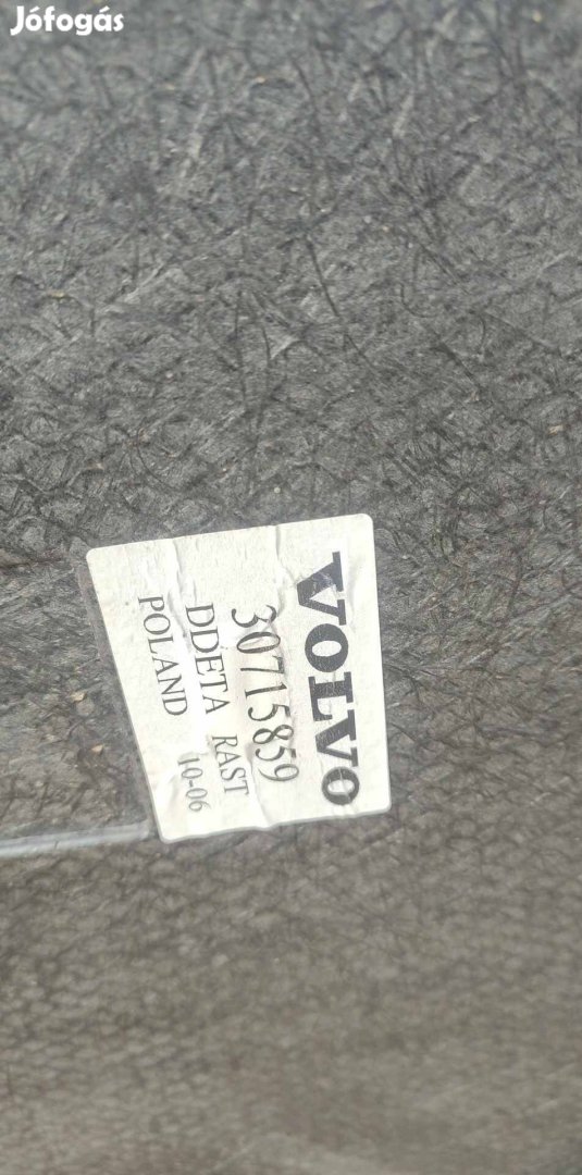 Volvo s60 Csomagtér alsó takaró müanyag