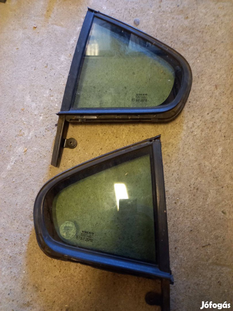 Volvo s60 s 60 bal jobb hátsó ajtó kis háromszög ablak kisablak üveg