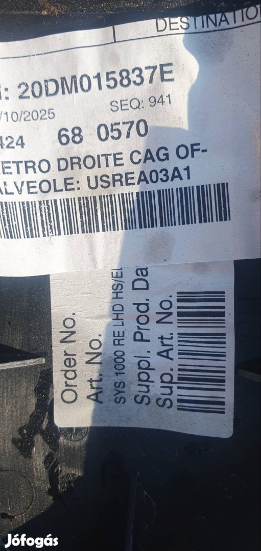 Volvo teherautó tükör