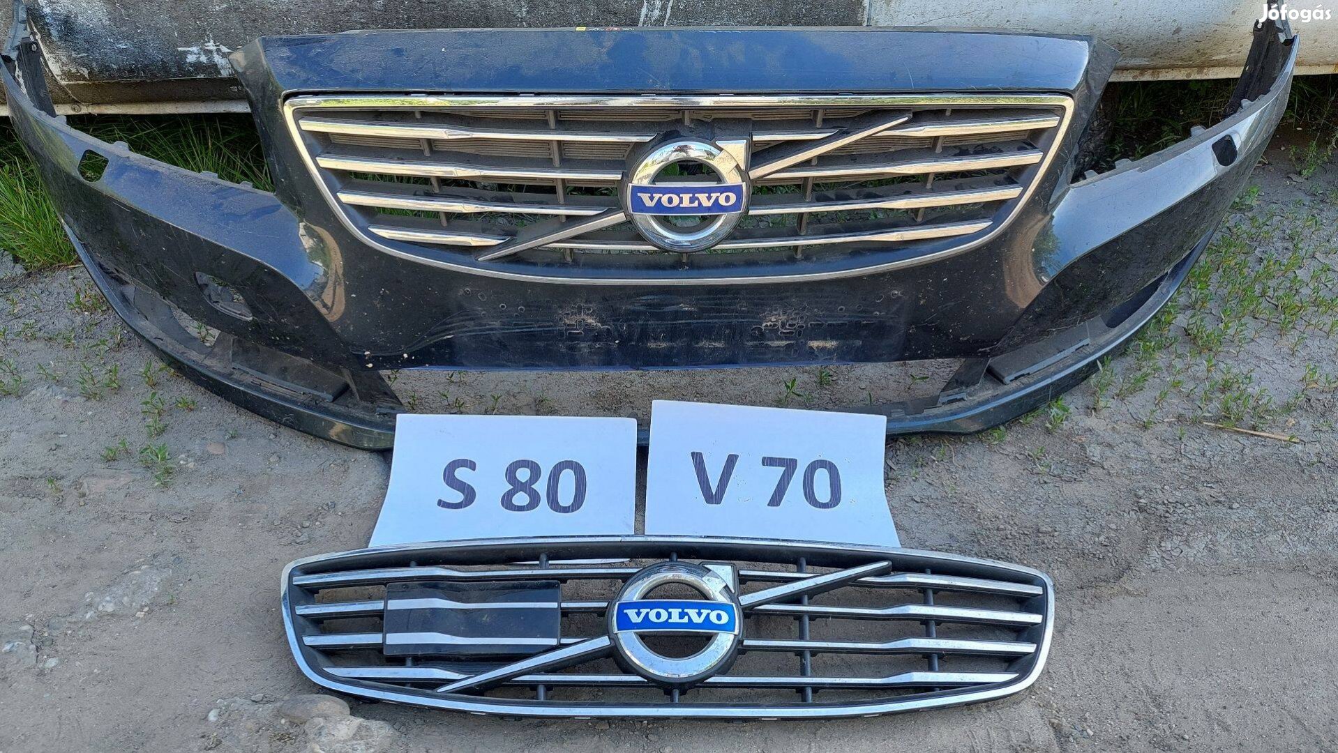 Volvo v60 első lökhárító és díszrács eladó