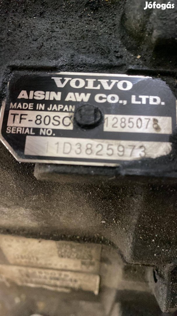 Volvo v60 váltó