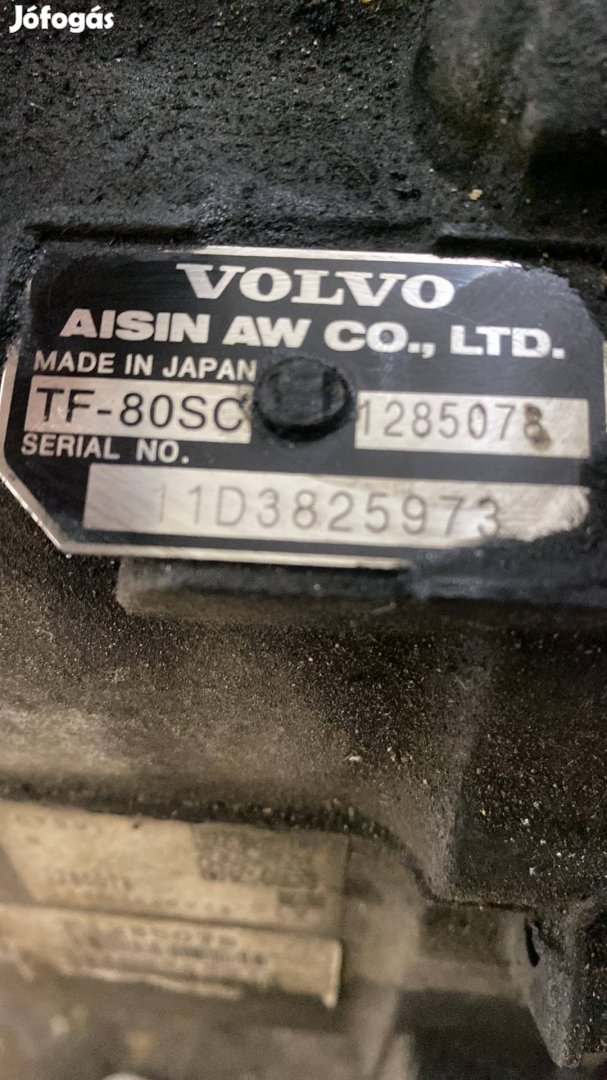 Volvo v60 váltó