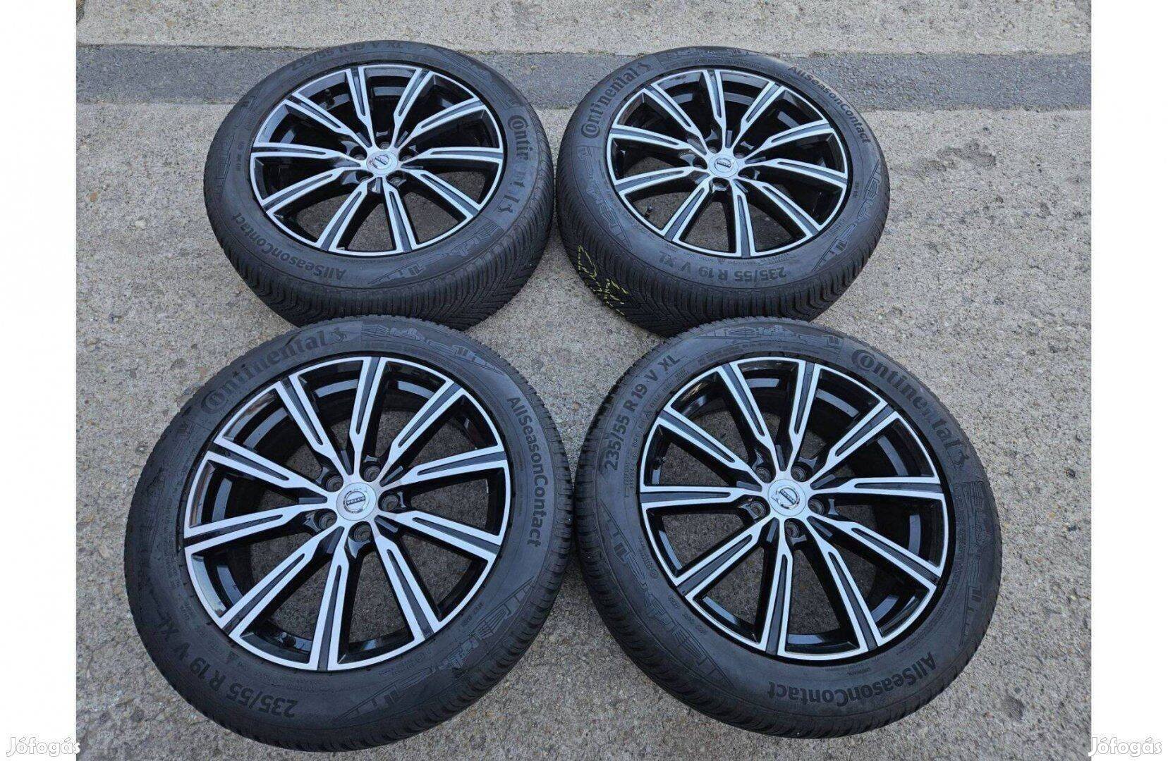 Volvo xc60 Gyári 19"colos alufelni garnitúra Új Continental gumikkal
