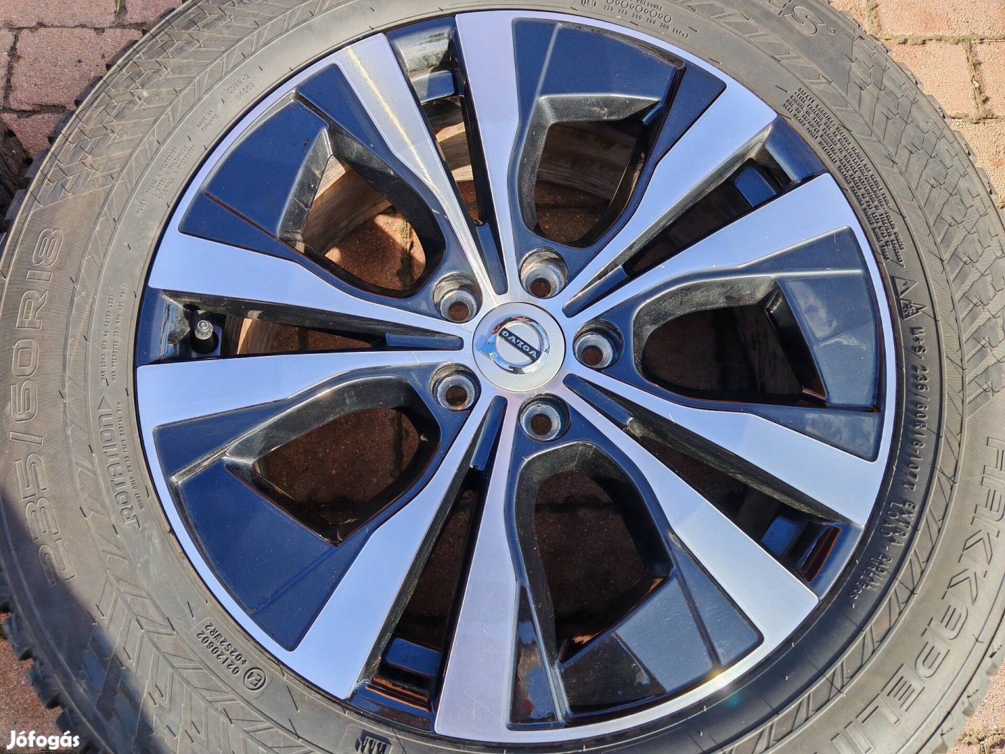 Volvo xc60 gyári 18col alufelni bicolor, karcmentes
