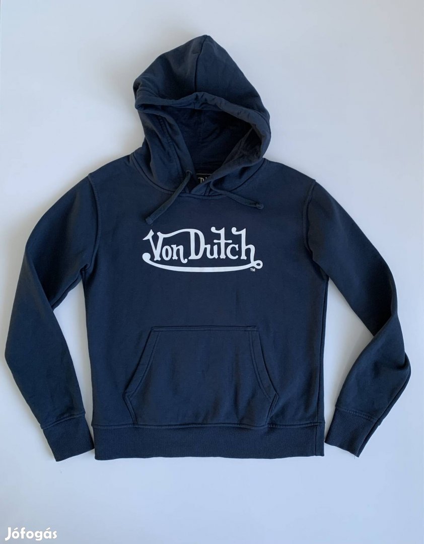 Von Dutch Női hoodie sötétkék kapucnis