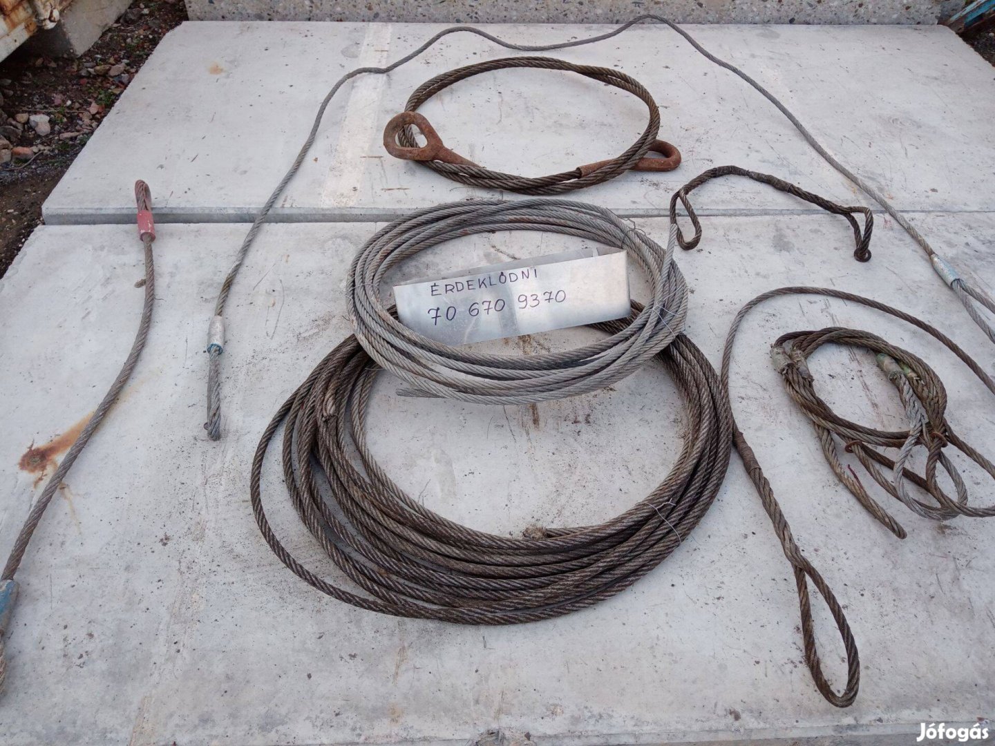 Vontató- ,drót-,emelő-,határoló kötél