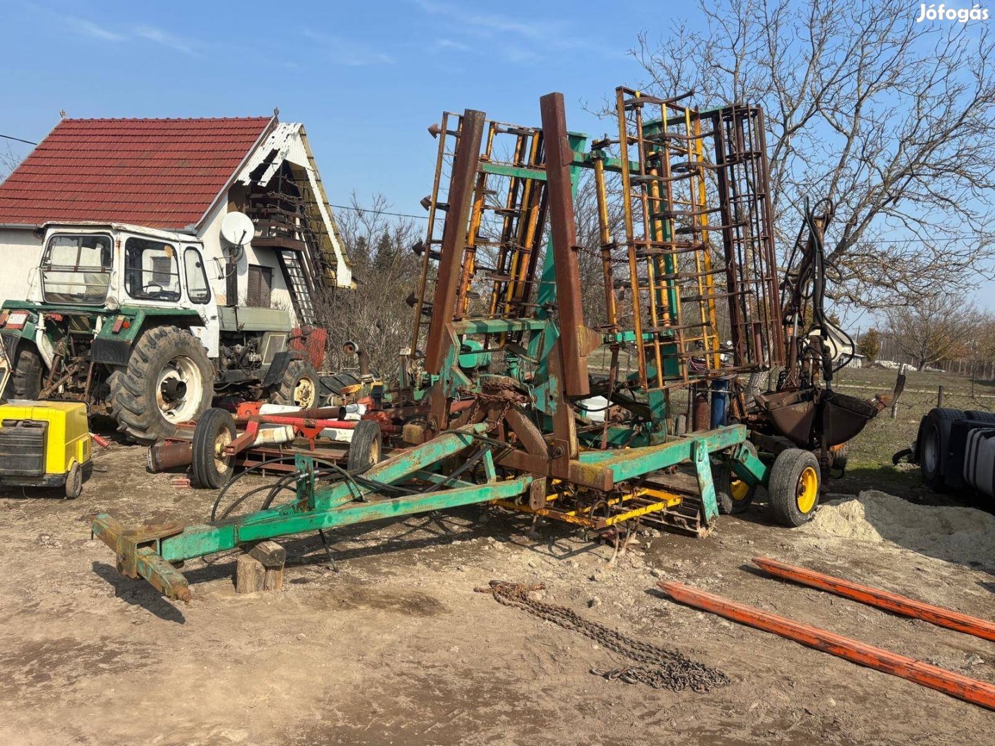 Vontatott 6,2m kombinátor