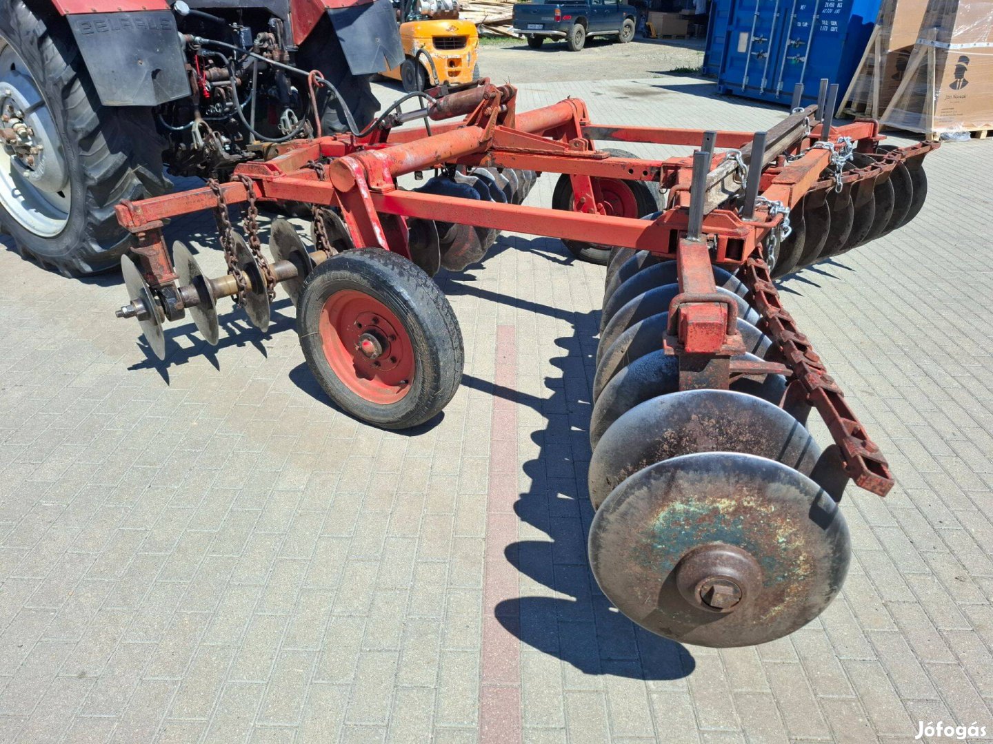 Vontatott tárcsa 3,5 m