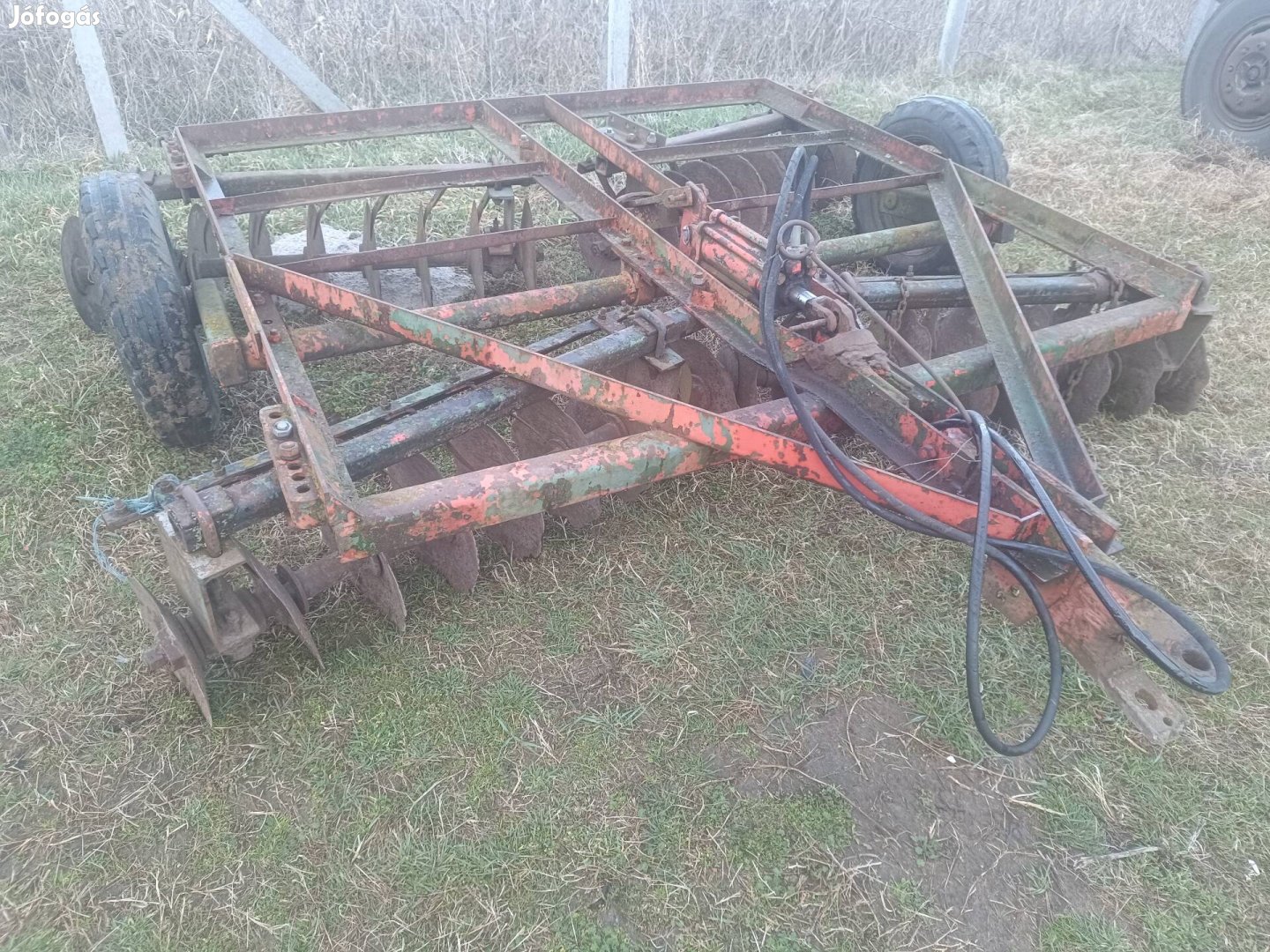Vontatott xt tárcsa