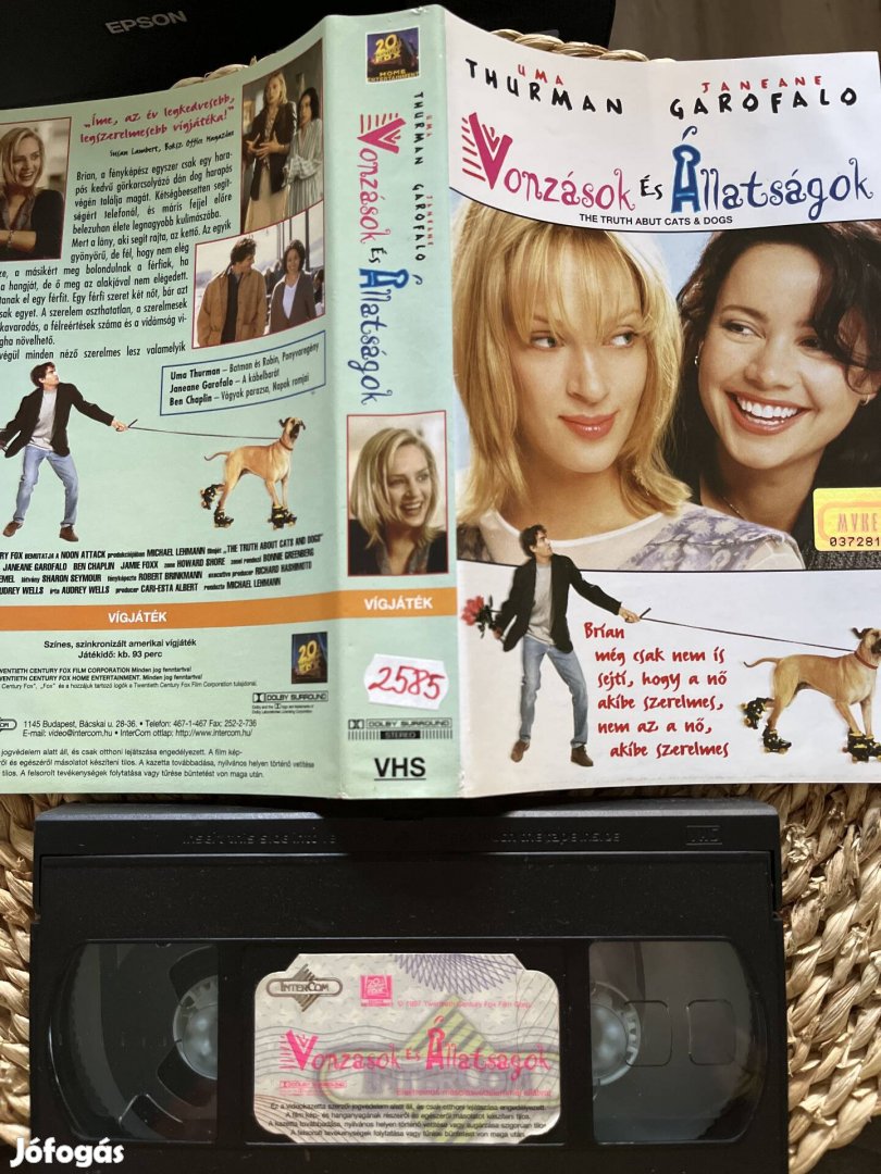 Vonzások és állatságok vhs