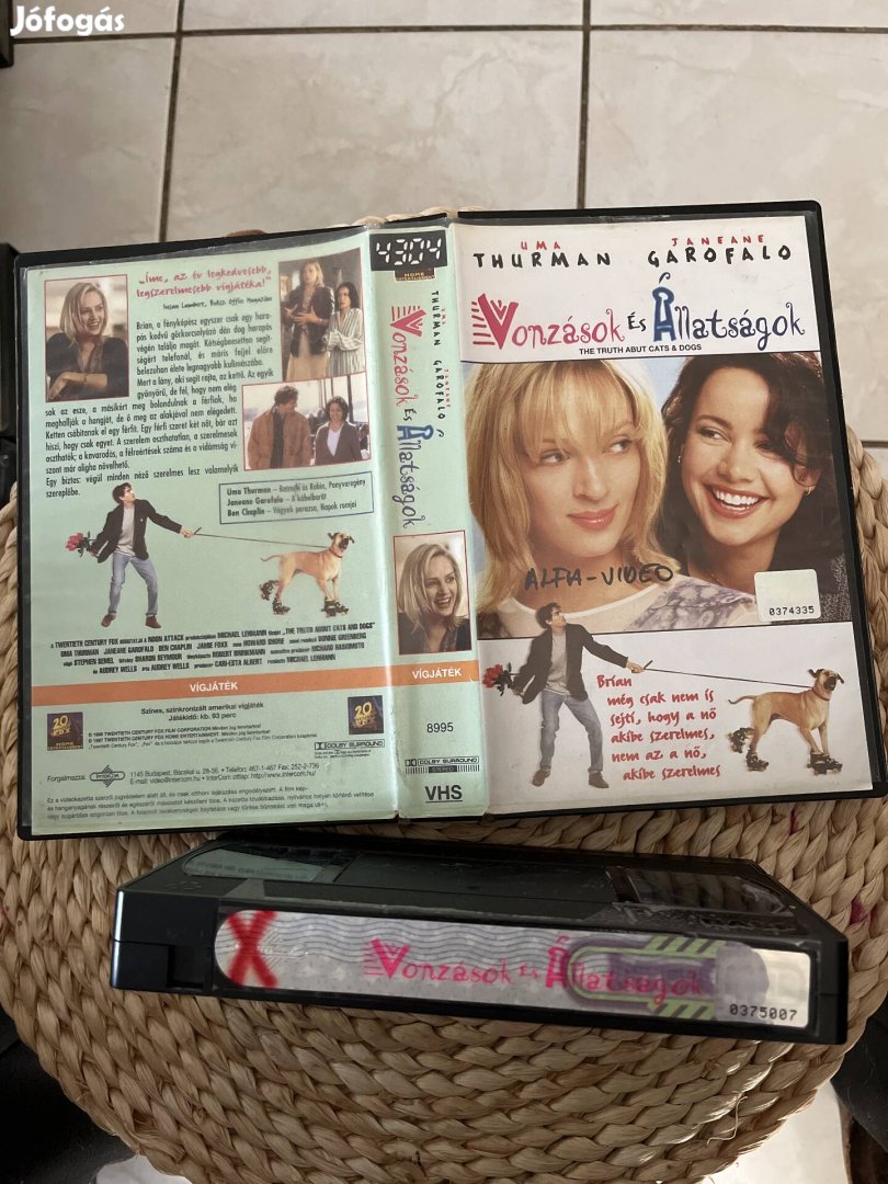 Vonzások és állatságok vhs film