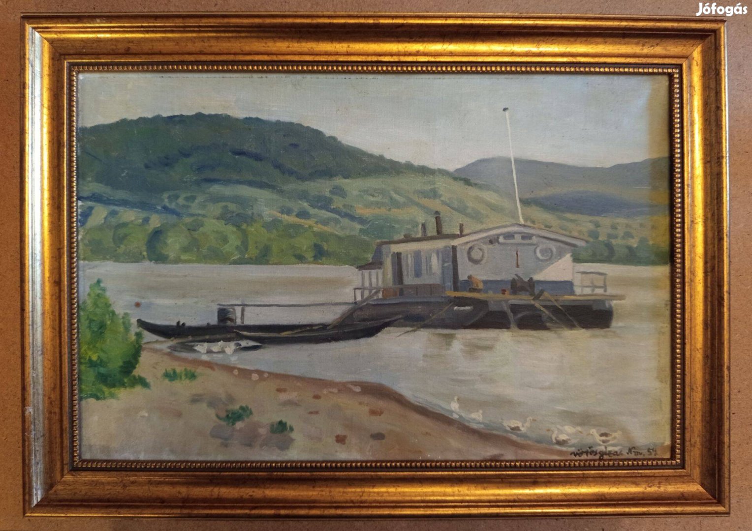 Vörös Géza (1897 - 1957) : Hajóállomás