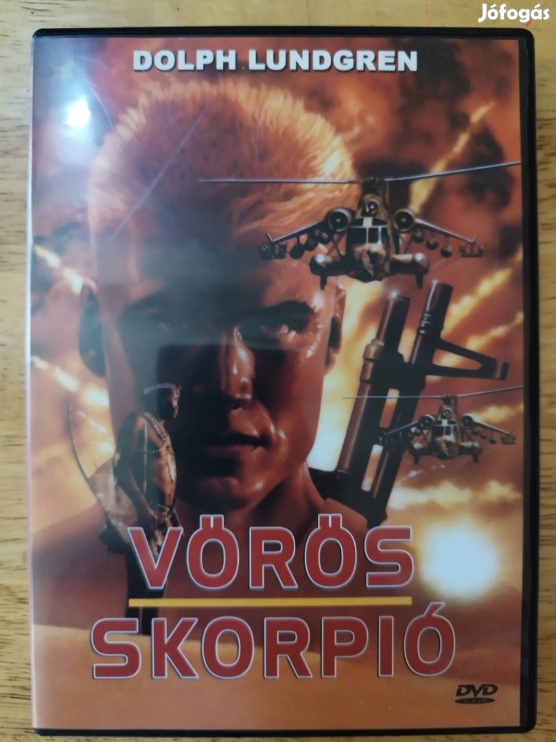 Vörös Skorpió dvd Dolph Lundgren 