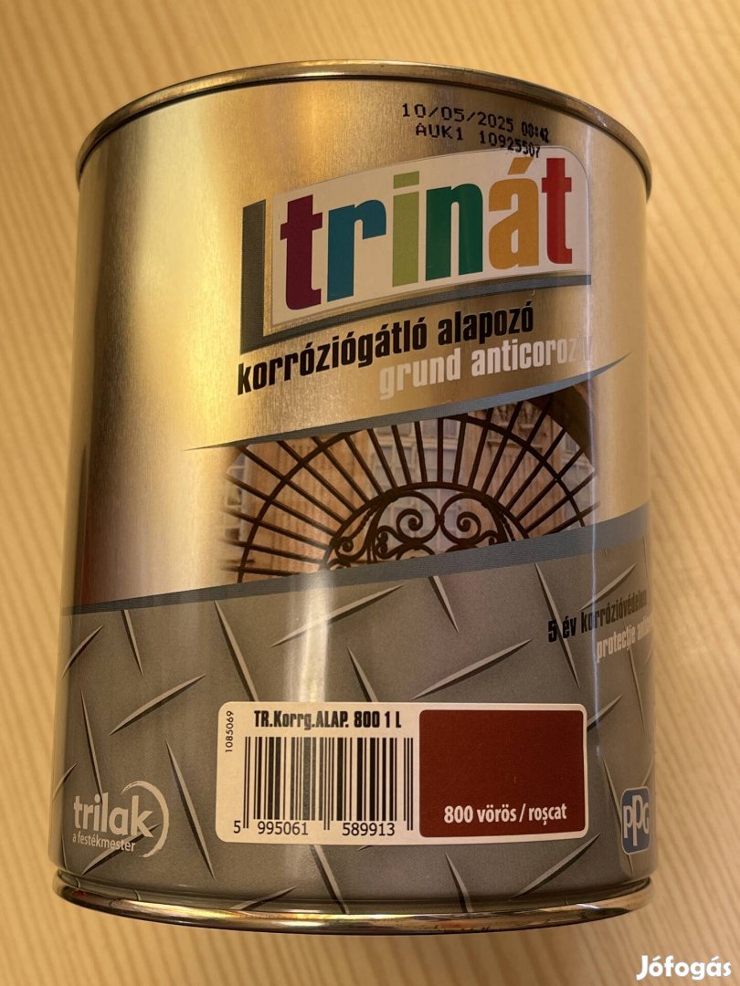 Vörös trinát alapozó 1liter