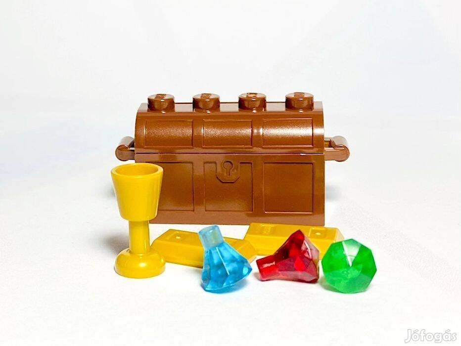 Vörösesbarna kincsesláda Eredeti LEGO csomag - Pirates - Castle - Új