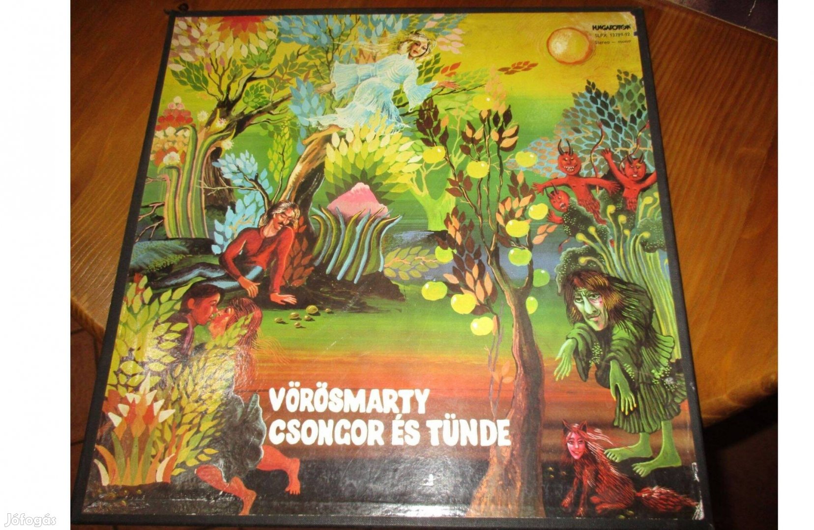 Vörösmarty Csongor és Tünde díszdobozos vinyl hanglemez album eladó