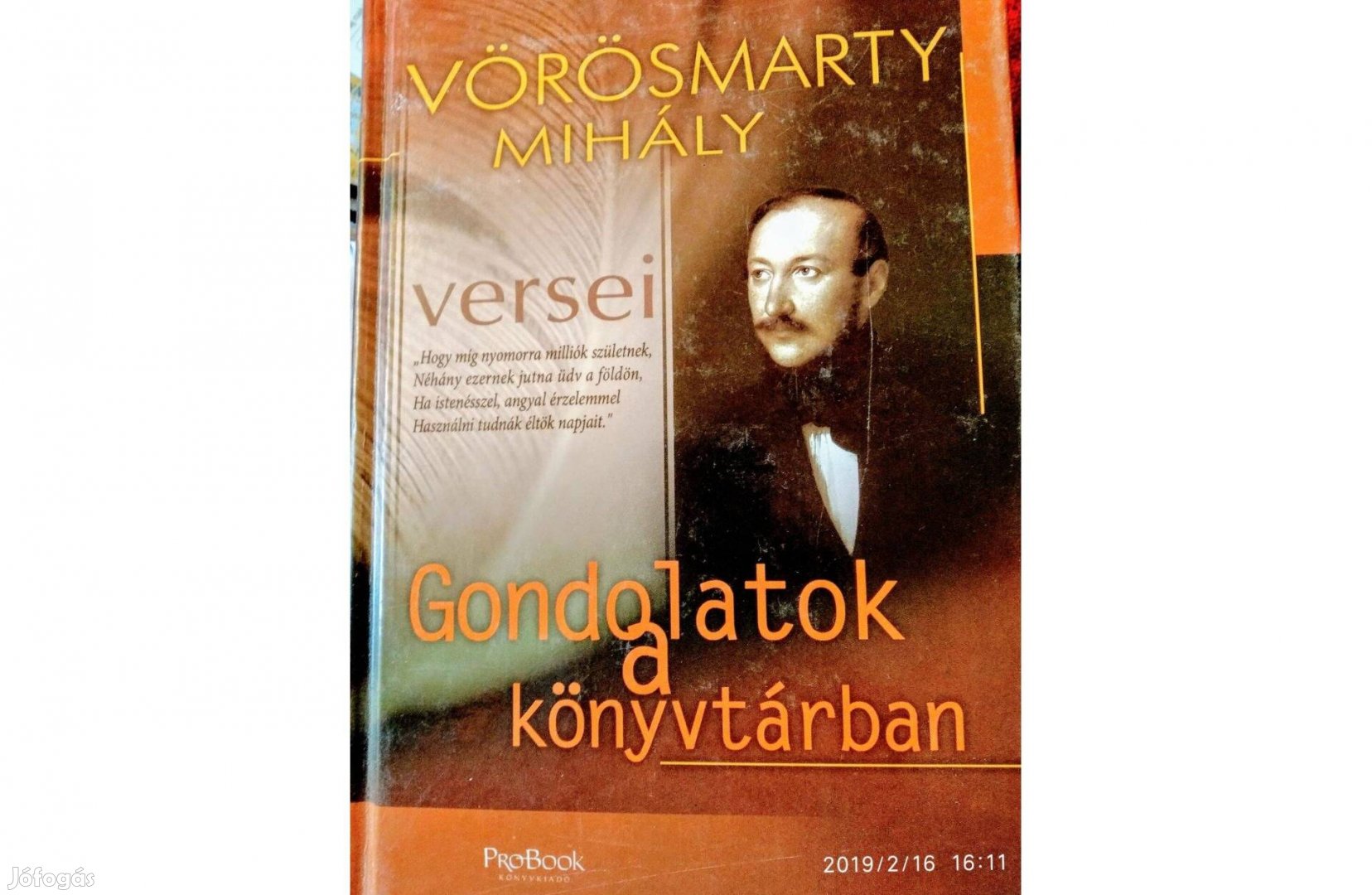 Vörösmarty Mihály Gondolatok A Könyvtárban