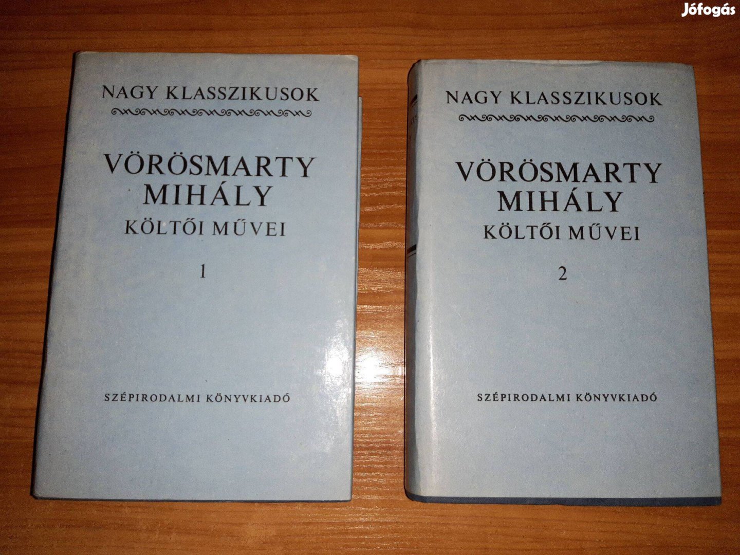 Vörösmarty Mihály költői művei 1-2 Nagy klasszikusok Szépirodalmi