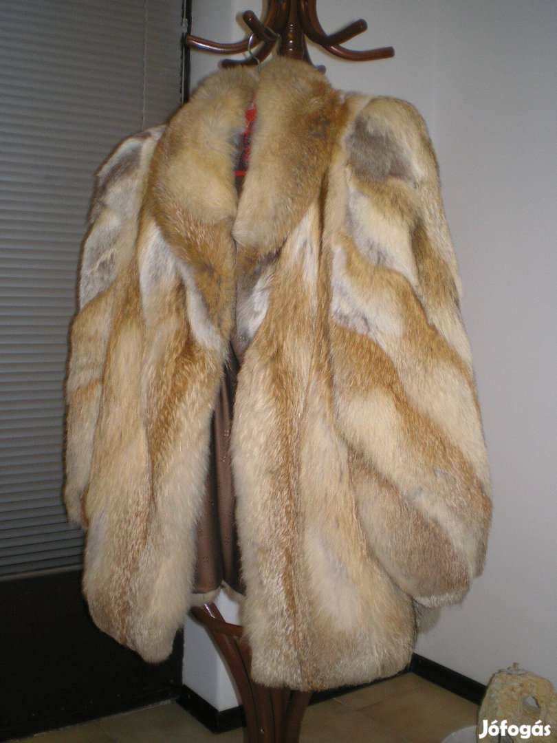 Vörösróka rövid bunda M-es méret új állapotban eladó