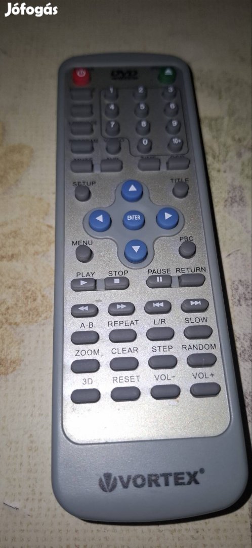 Vortex DVD-8029 E távirányító