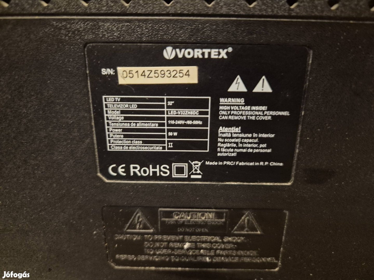 Vortex led tv .