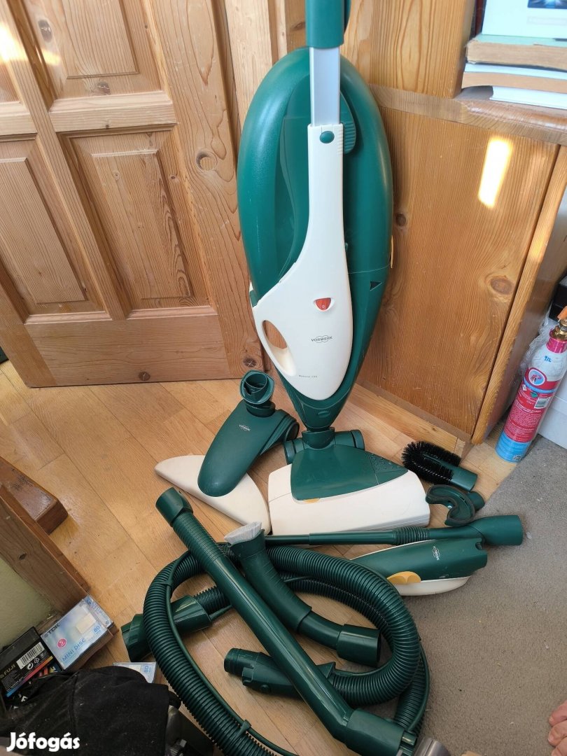 Vorwerk Kobold 135 VK135 porszívó + rengeteg kiegészítő