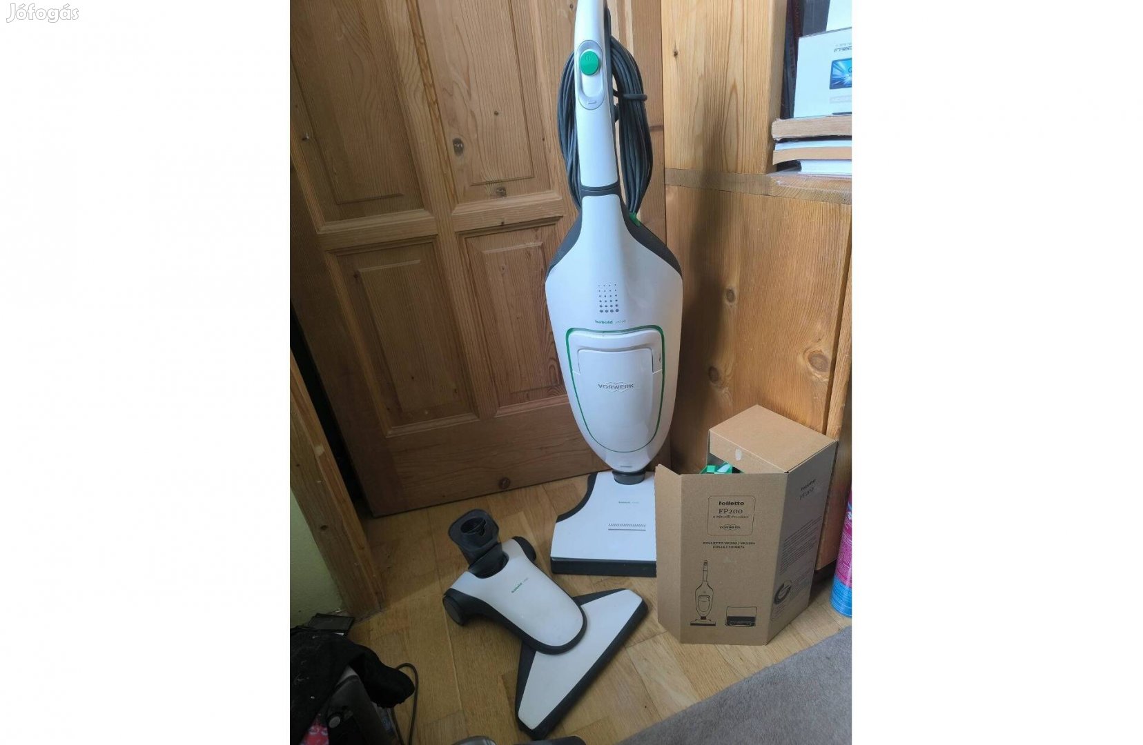 Vorwerk Kobold 200 VK200 porszívó takarítógép + EB400 + HD60