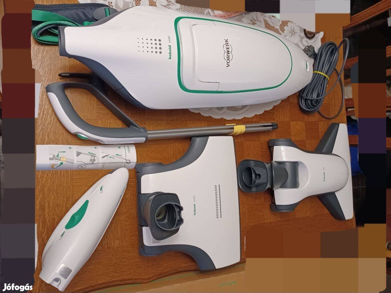 Vorwerk Kobold VK200 Kiegészítőkkel Új Állapotban Eladó!!!