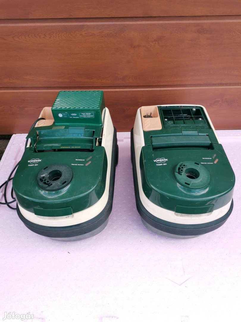 Vorwerk Tiger porszívó 4 db egyben