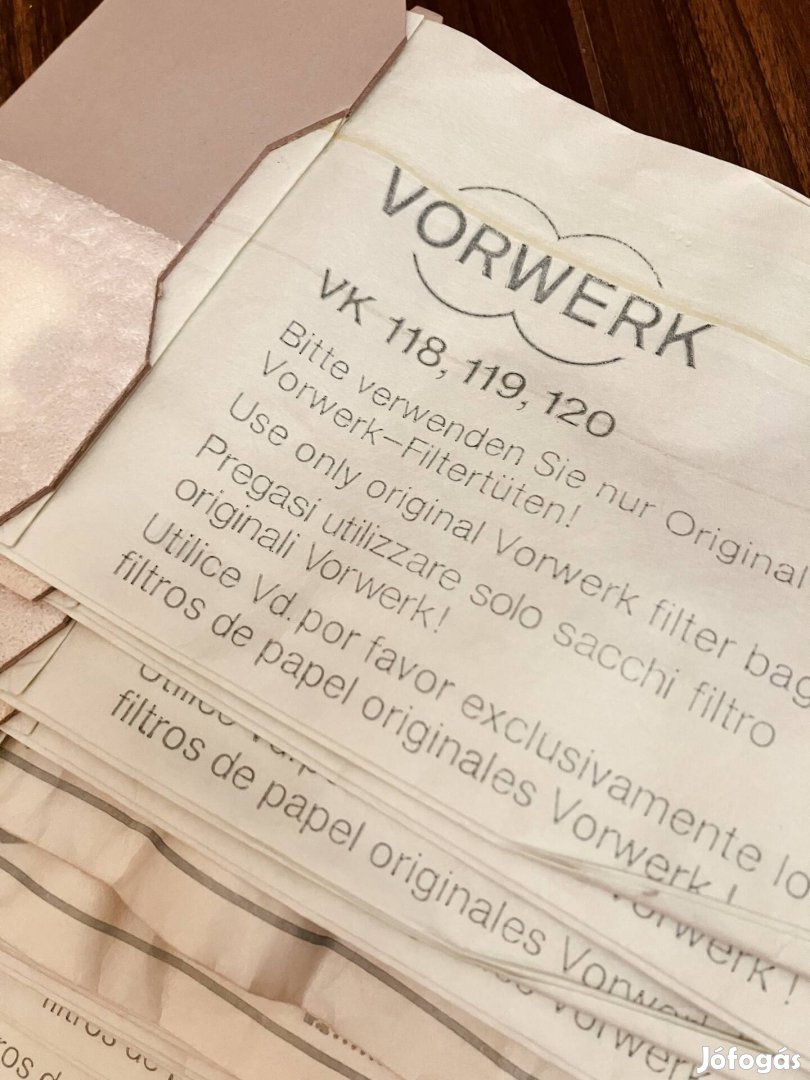 Vorwerk kobold 118 119 120 porzsák 12 darab