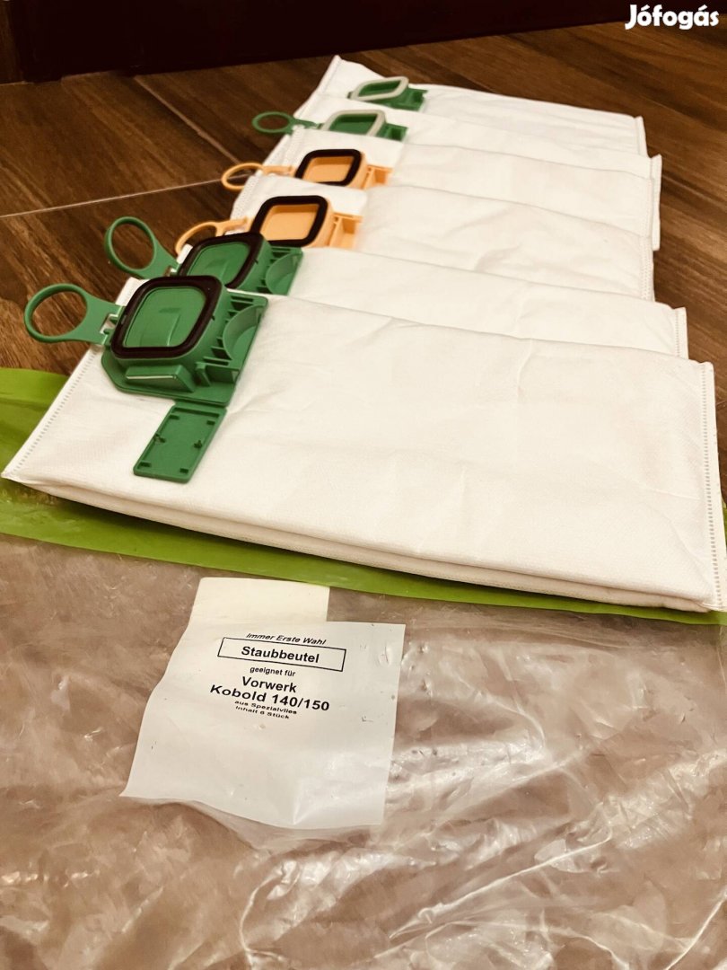 Vorwerk kobold 140 150 porzsák 6 darab