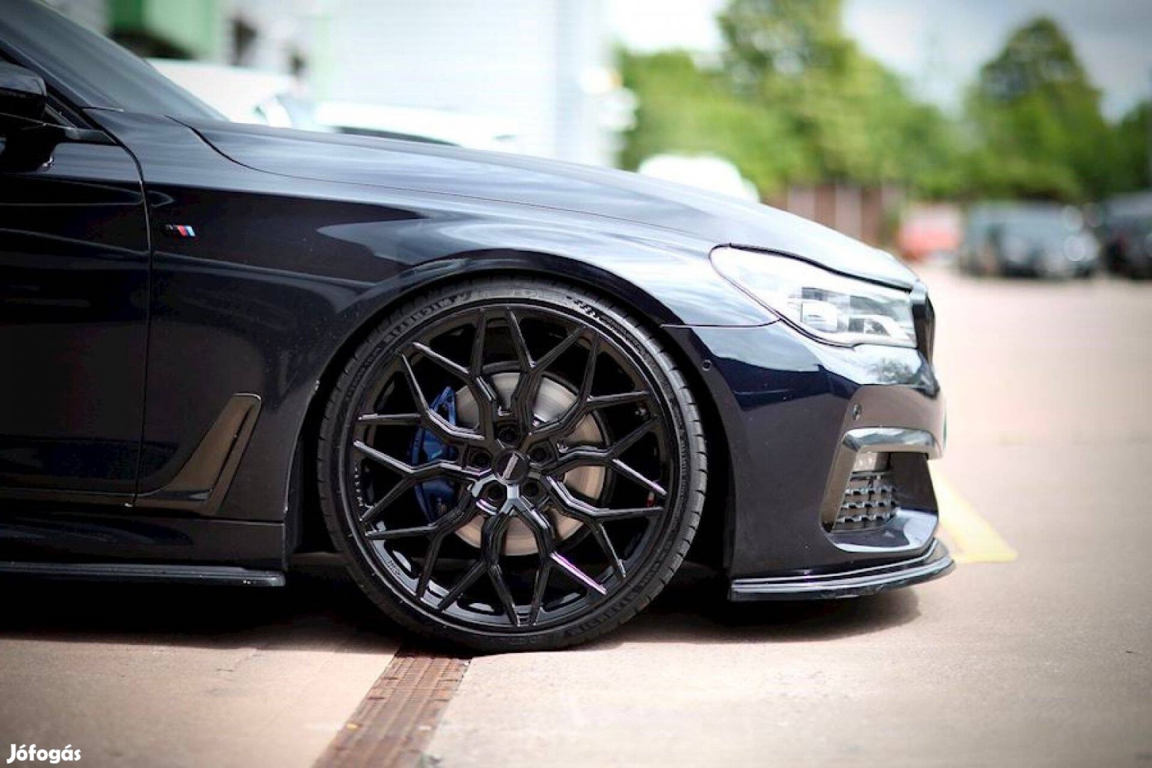 Vossen HF-2 5x120 21 coll HF2 lakkfekete kétszéles alufelni garnitúra