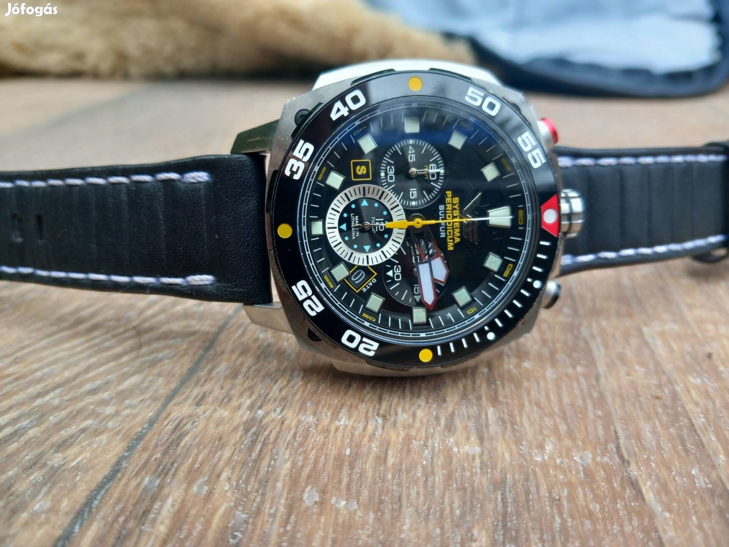 Vostok Europe 24mm-es bőr óraszíj eladó 