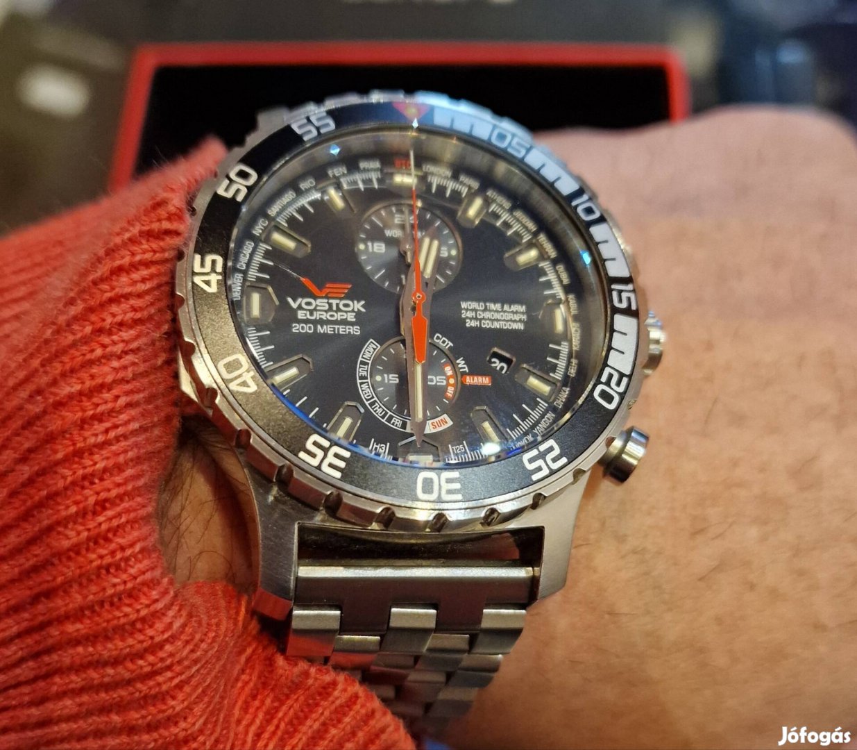 Vostok Europe Expedition Everest Alarm chrono quartz 