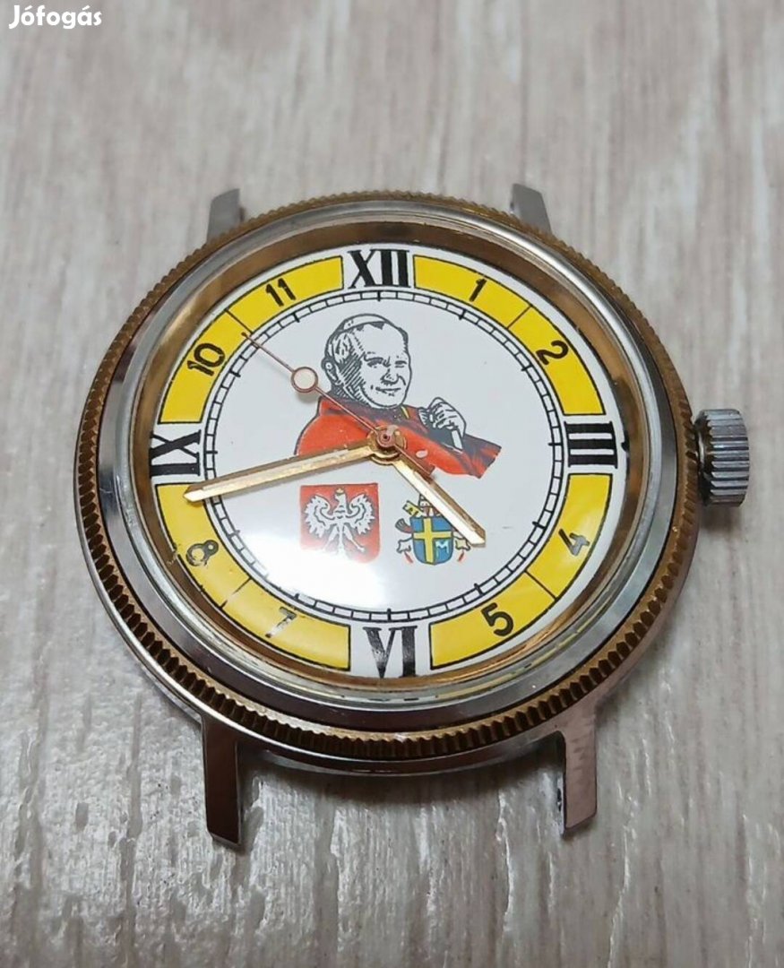 Vostok Pope John Paul II USSR 1991 óra 