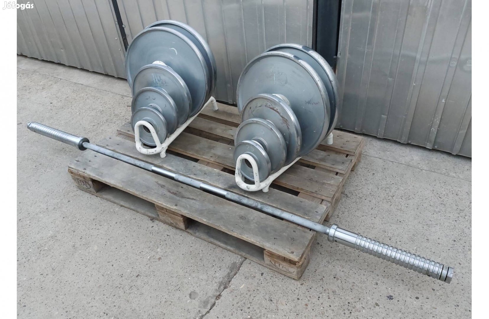 Vostok súlyzó készlet 105 kg súllyal 56 mm