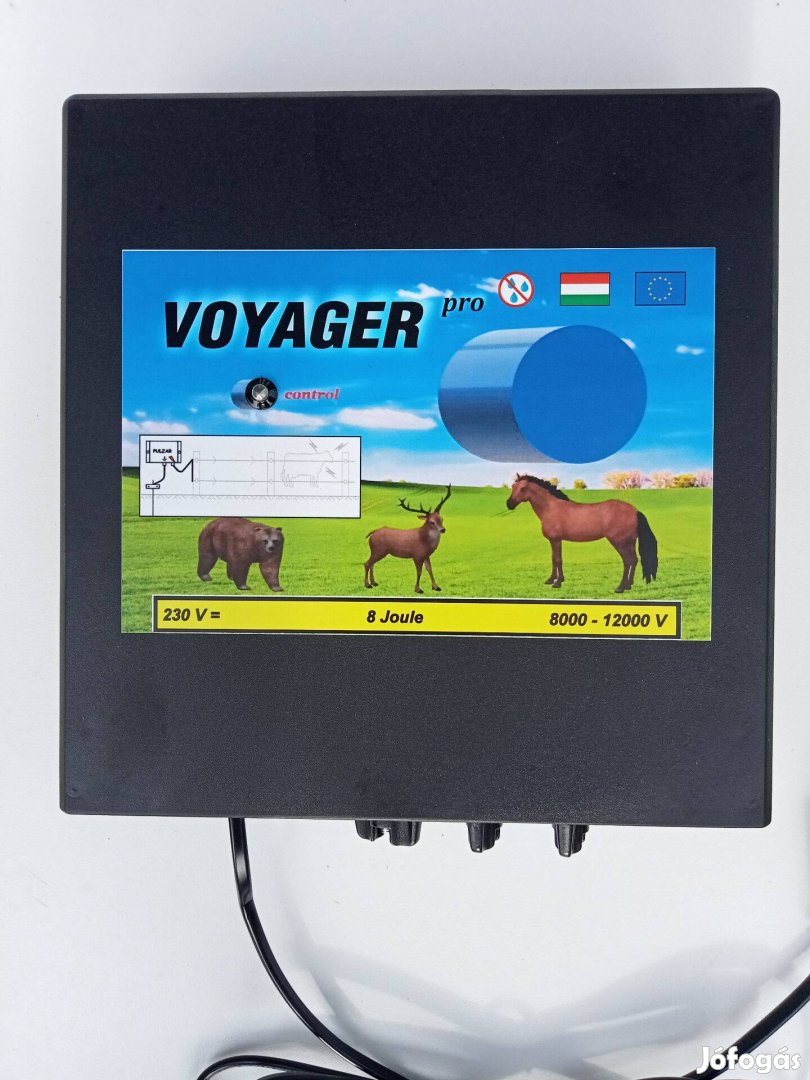 Voyager 230V-os villanypásztor 2év gar. 8j