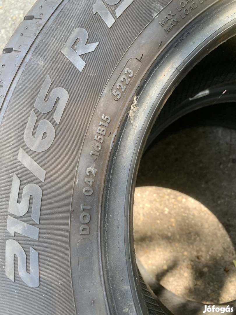 Vredestein Contrac 2 215/65 R15  C  nyári gumi