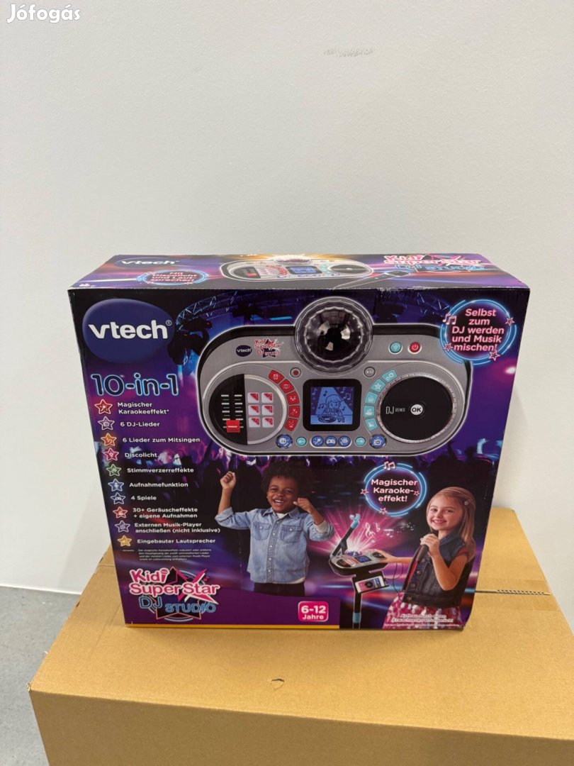 Vtech Kidi Super Star DJ Studio pink Karaoke gép