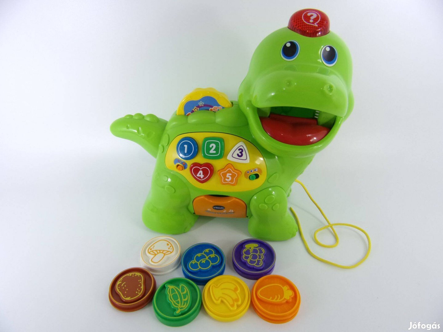 Vtech húzható etethető zenélő dinoszaurusz dínó játék