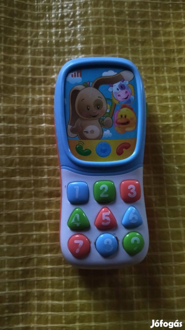 Vtech interaktív játék Gyerekeknek Beszélő telefon Angol nyelvű