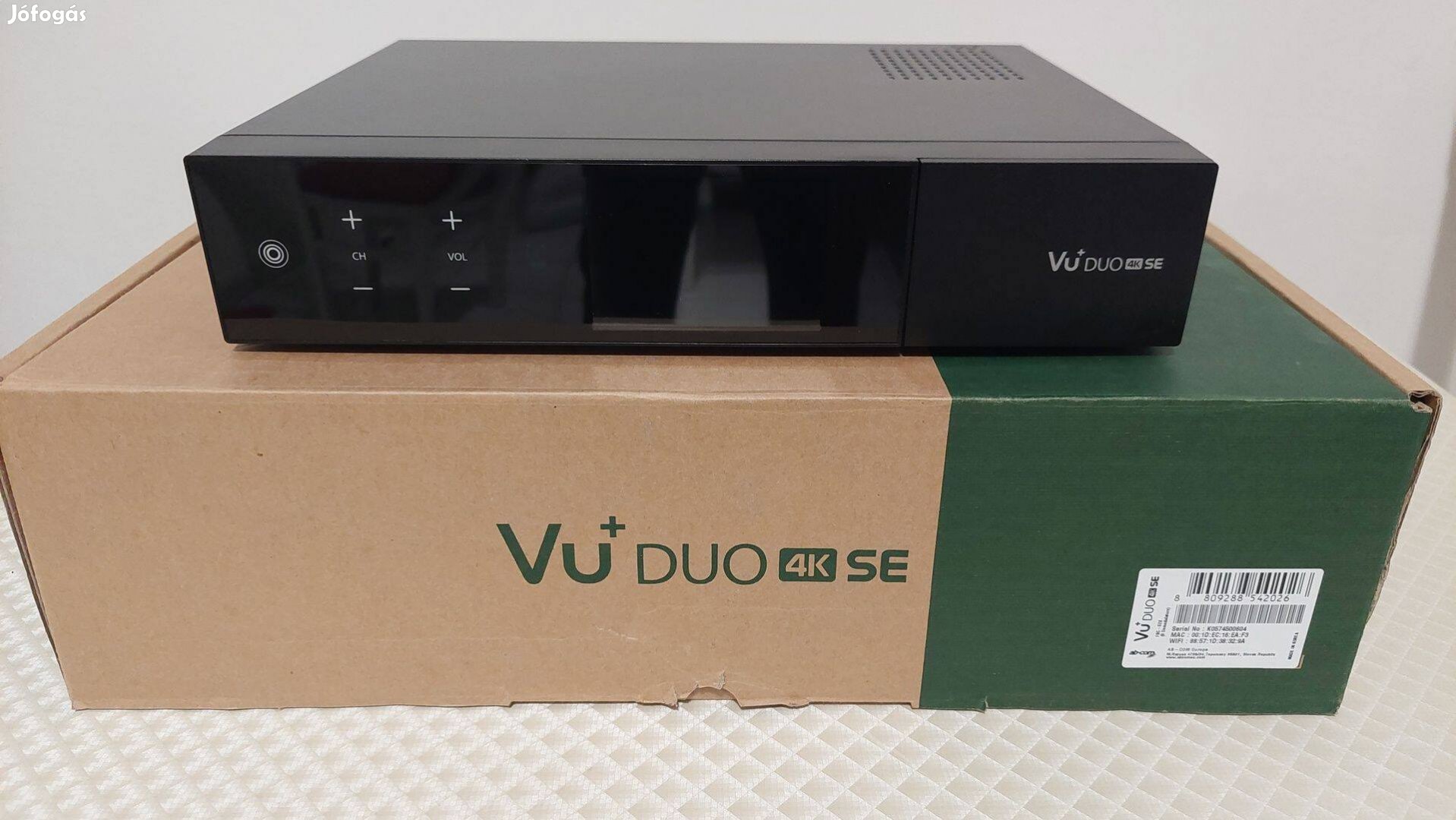 Vu+ Duo 4K SE Dual Fbc-S2X tunerrel