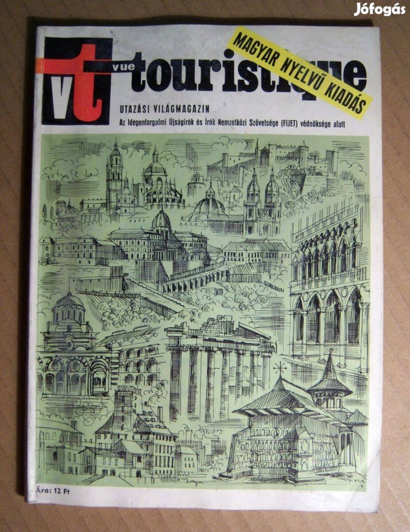 Vue Touristique 1972/3 szeptember (viseltes) 8kép+tartalom