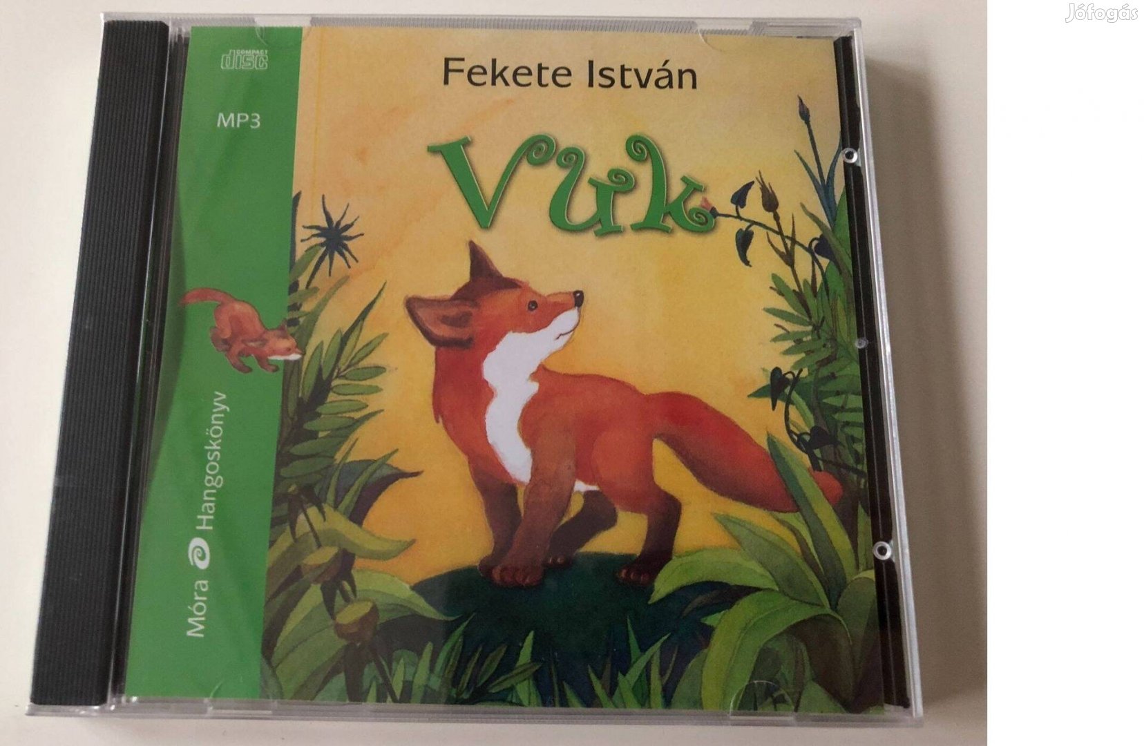 Vuk, Fekete István, hangoskönyv, Mora 3 db CD-n, új