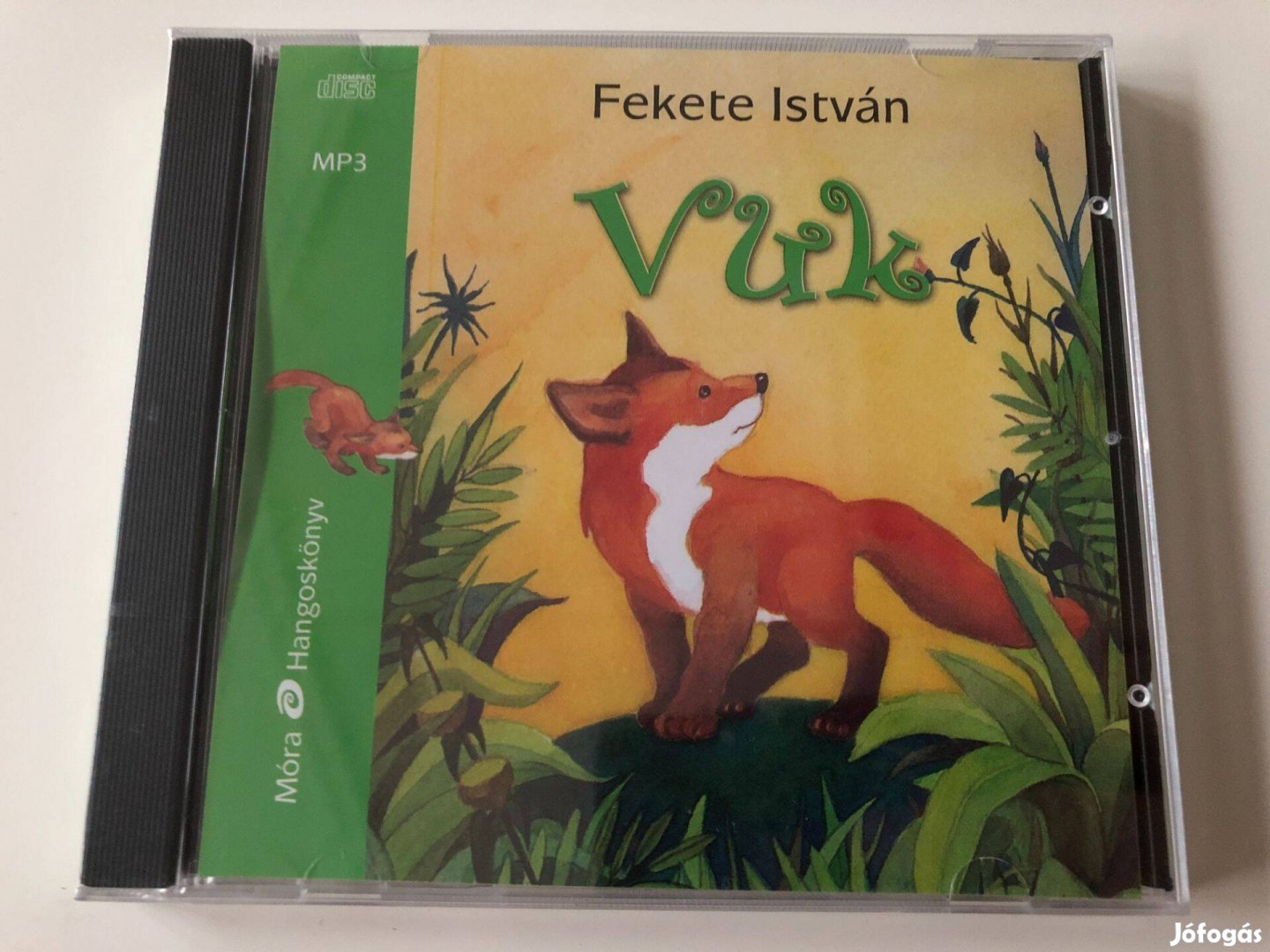 Vuk, hangoskönyv, Fekete István, Mora kiadó, 3 db CD-n, új